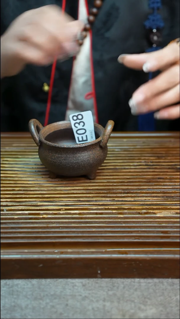 万古烧粗陶手工手作茶具