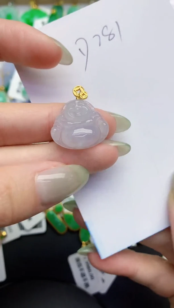 翡翠未镶嵌颈饰缅甸天然翡翠A货