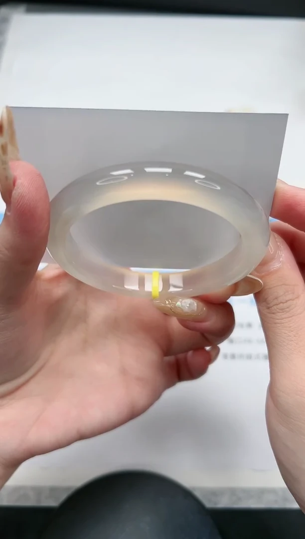 【闪购商品】玛瑙/玉髓手镯未镶嵌306/香槟59