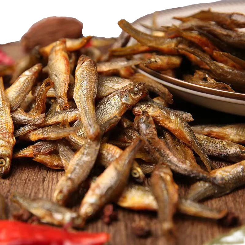广西桂林漓江小河鱼干烘干烟熏农家小鱼干干货清水公麦穗鱼饭谷鱼