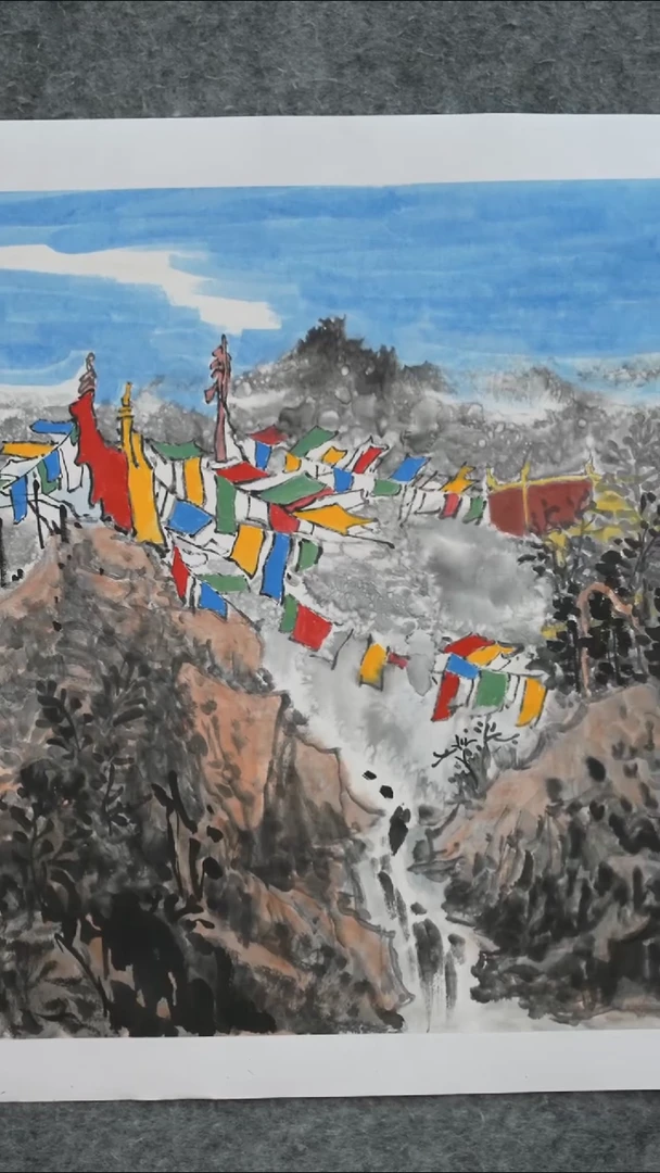 书法国画qy老师的作品