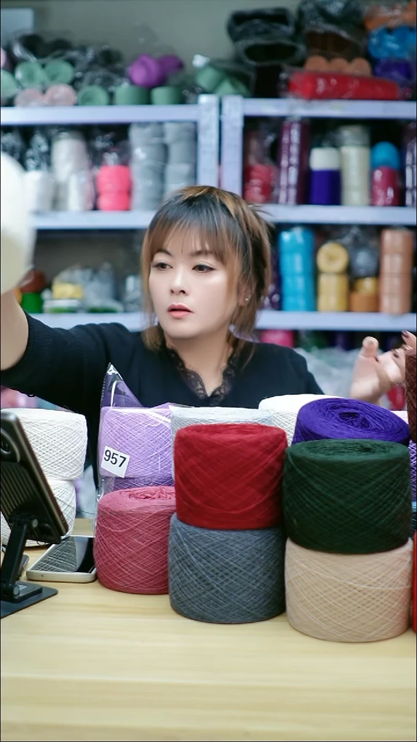 羊绒欢姐手编线958