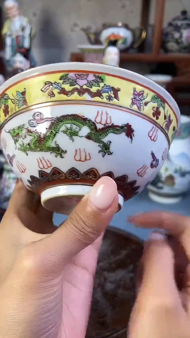 瓷片微瑕慎拍景德镇窑老厂瓷器单件