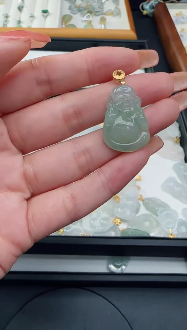 【闪购商品】翡翠颈饰银S925镶嵌TZG0118298