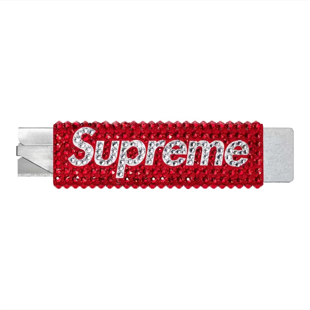 【JS专属】supremeSWAROVSKI CRYSTAL BOX CUTTER钥匙扣