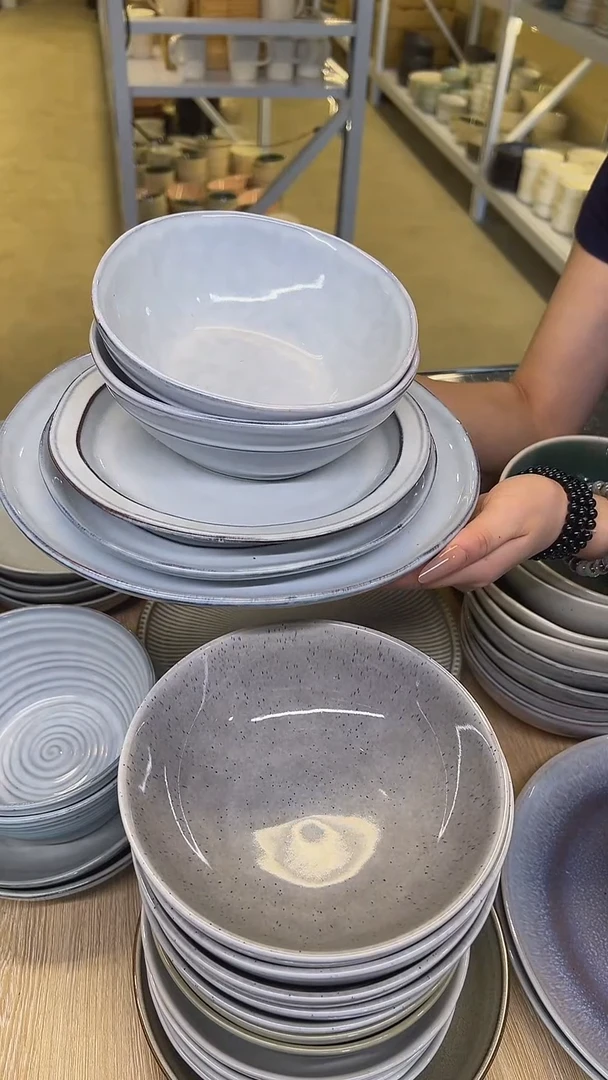 瓷29高温釉下彩陶瓷餐具