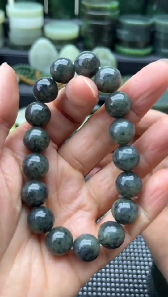 未镶嵌和田玉珠宝半成品手串