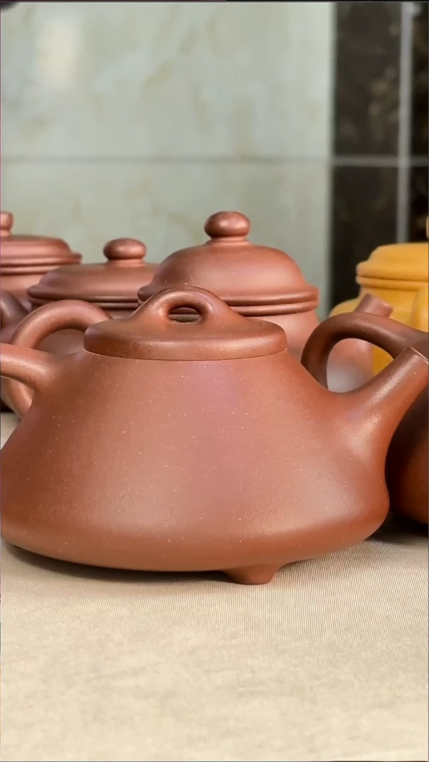 茶壶紫砂子冶 半手工