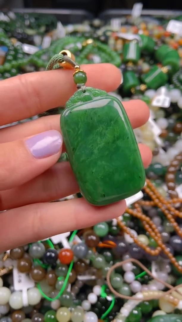 和田玉未镶嵌挂件1