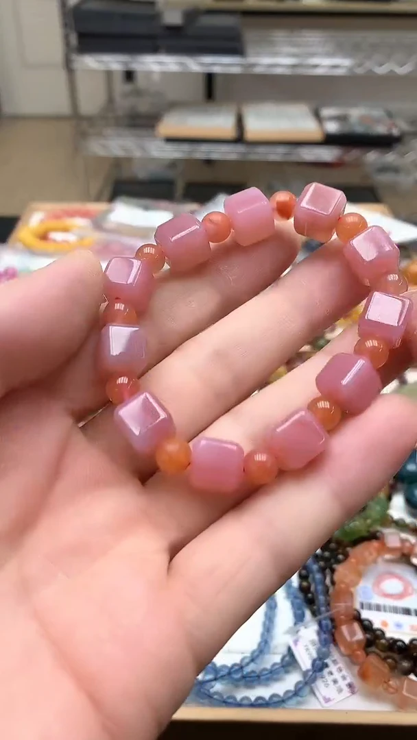 【闪购商品】玛瑙/玉髓手链未镶嵌手链10