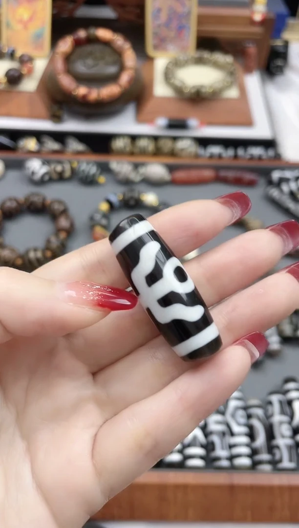 【闪购商品】玛瑙/玉髓珠珠未镶嵌手工双贵人