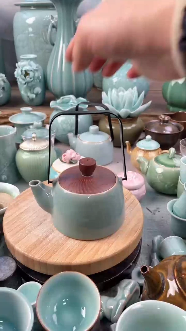 【闪购商品】手工跳刀 特价福利  微瑕 慧仙青瓷