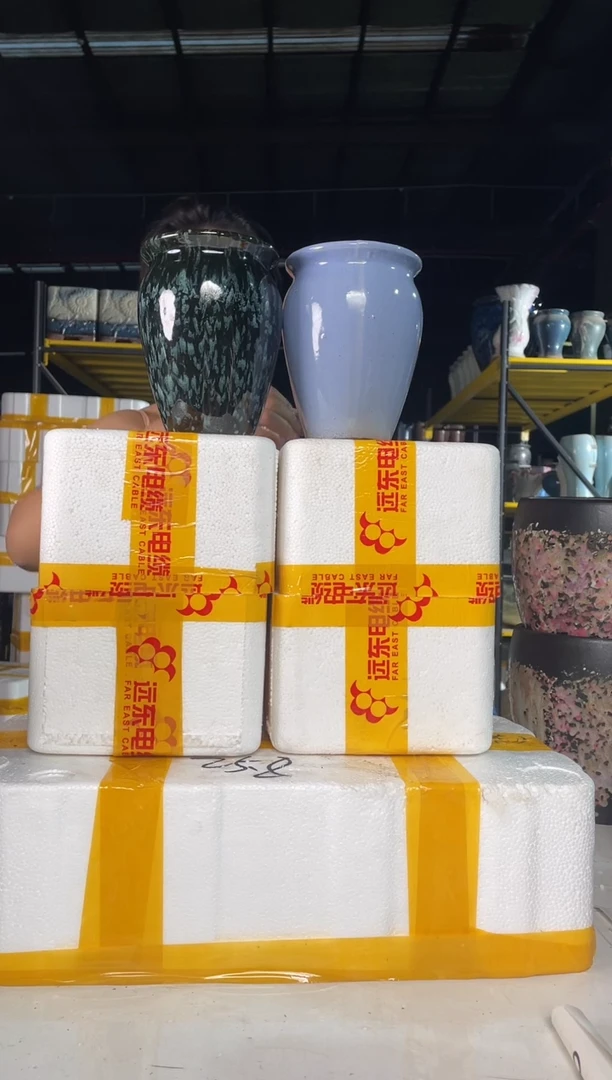 宜兴紫砂粗陶花盆