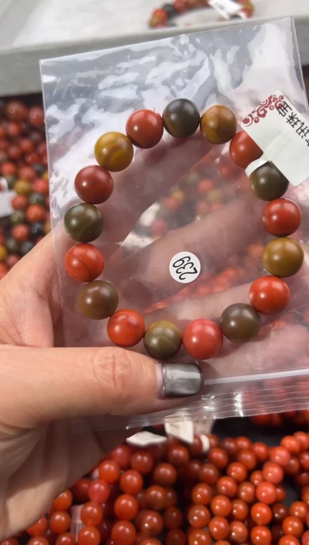 未镶嵌手串南红玛瑙12+