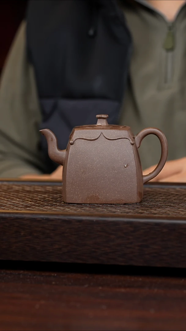 茶壶紫砂丹壶溢香紫砂壶微瑕350cc