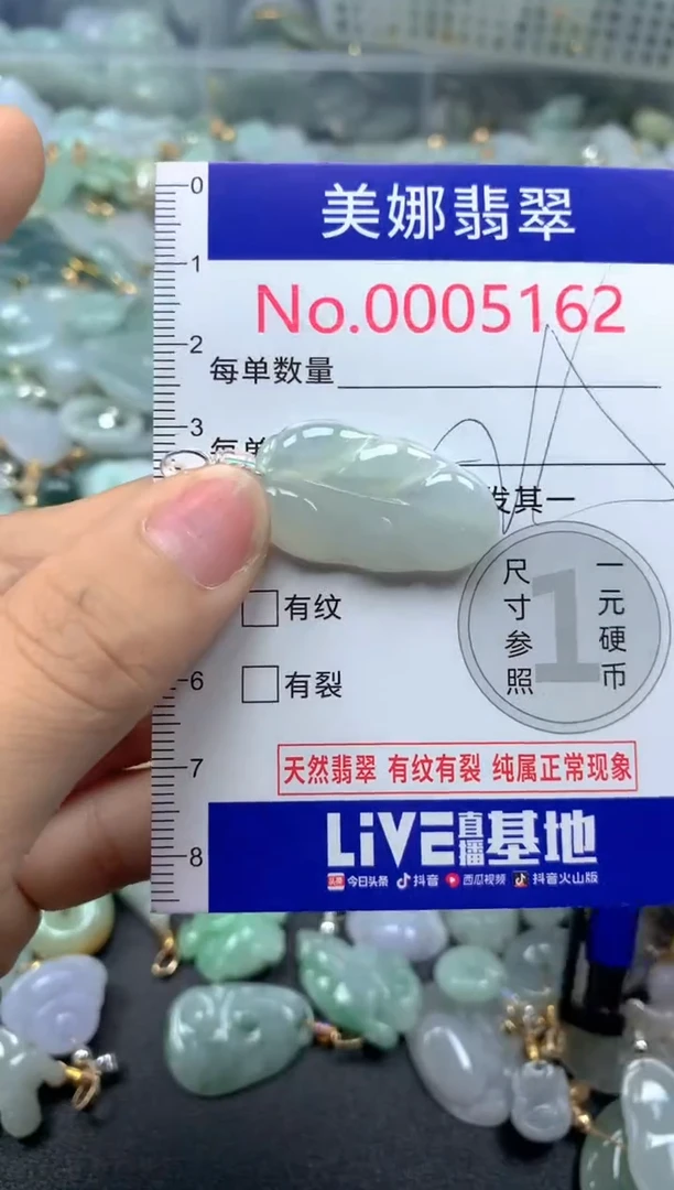 颈饰未镶嵌翡翠5162