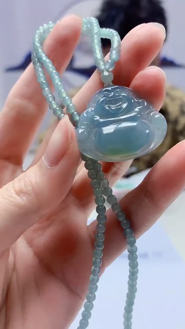 【闪购商品】定制翡翠未镶嵌4688zm-毛货挂件佛公43