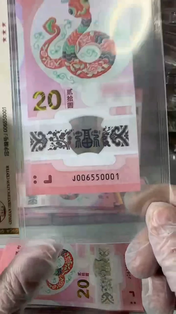 【闪购商品】塑料006550001蛇钞单张