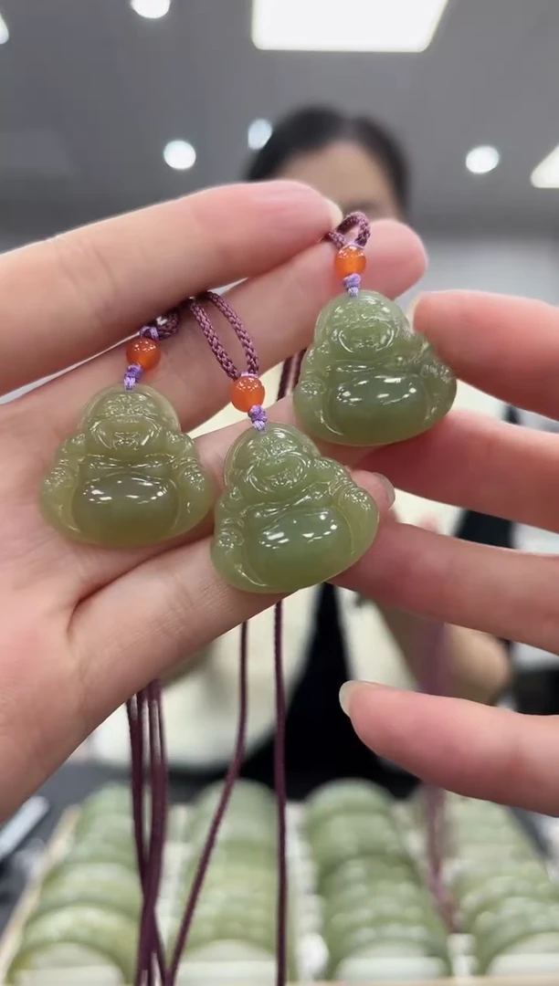 【闪购商品】和田玉吊坠未镶嵌多样性拍一发一佛公ww