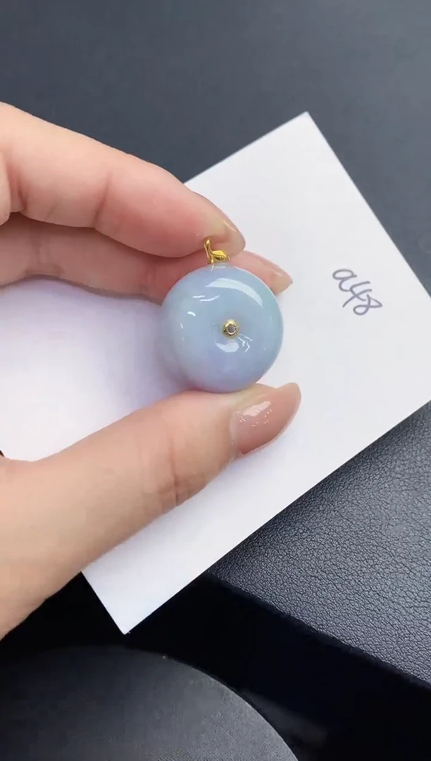 【闪购商品】翡翠颈饰18K金镶嵌00000000000