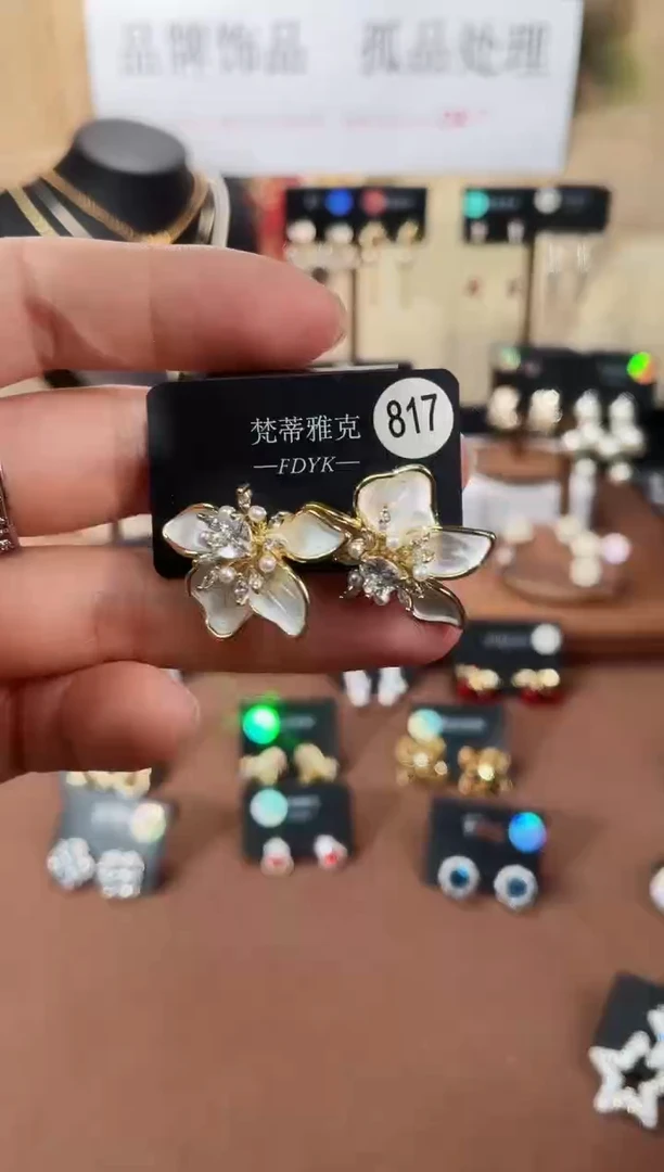 合金925银锆石梵817