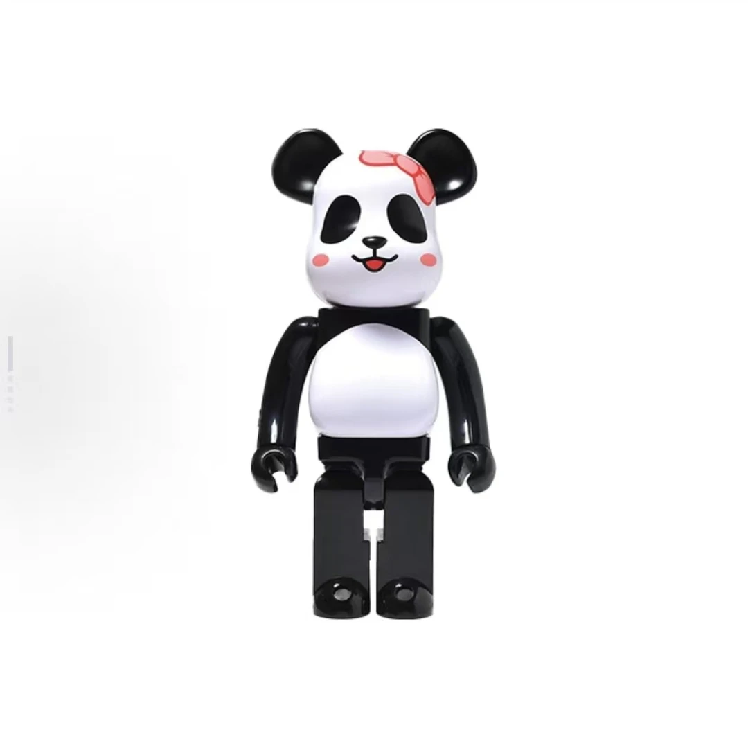 【便当】bearbrick 积木熊 milk 熊猫妹妹 400% 微瑕介意勿拍