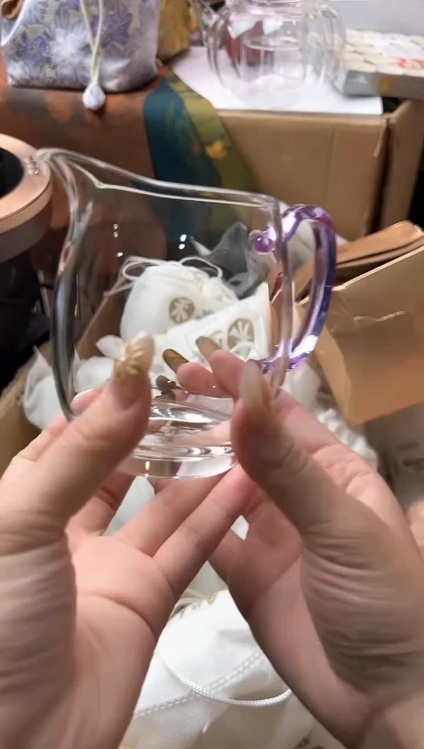 禾墨 青辰茶海 浅紫色