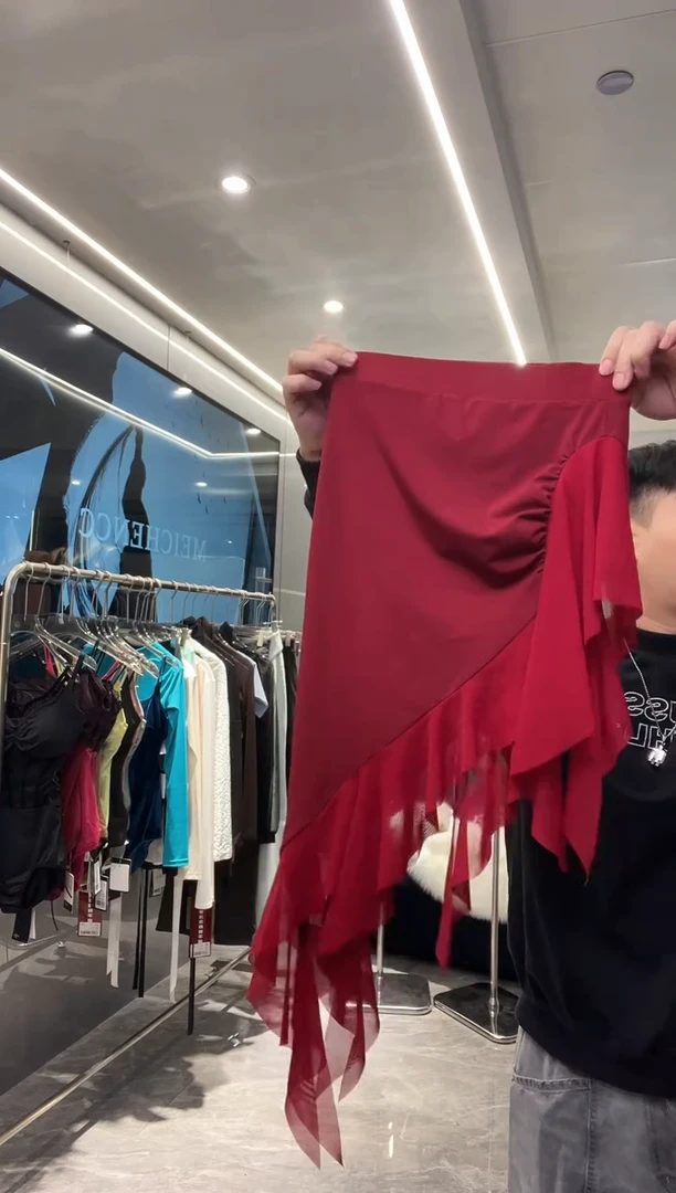 拉丁舞服瑕疵清仓M 编码B76