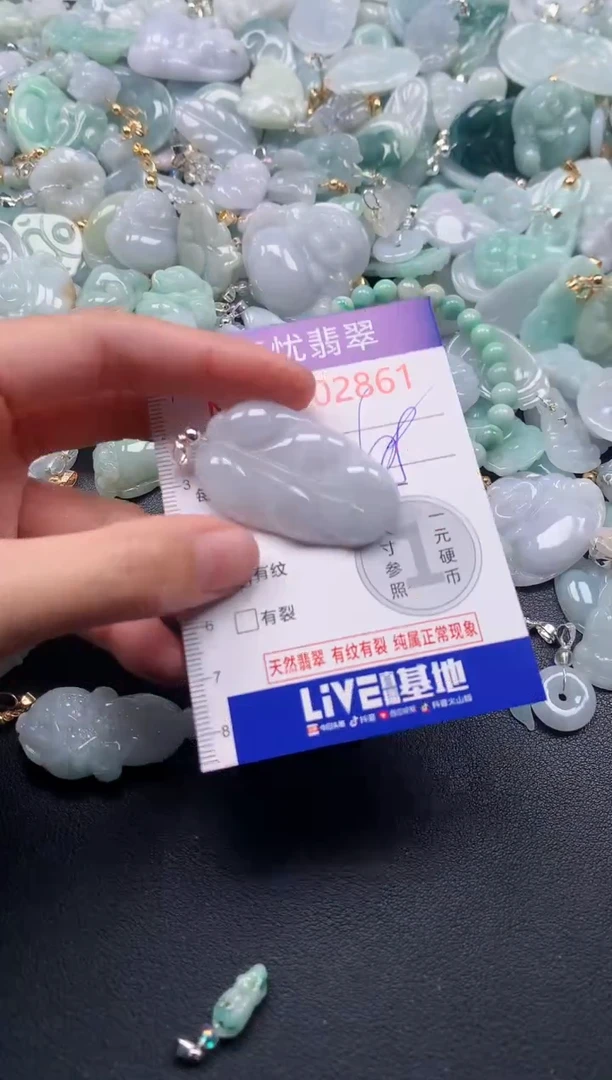 吊坠(不含链)未镶嵌翡翠2861