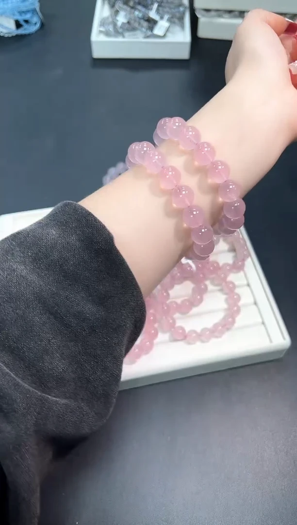 【闪购商品】水晶手串未镶嵌14R多样性发其一/1条12mm默认微瑕