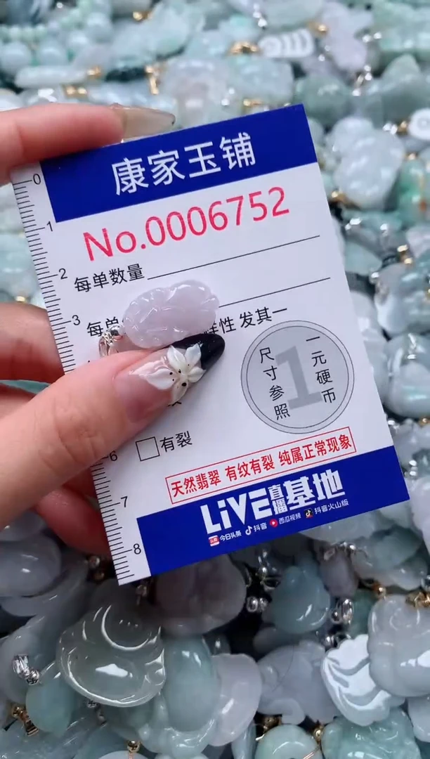 颈饰未镶嵌翡翠6752