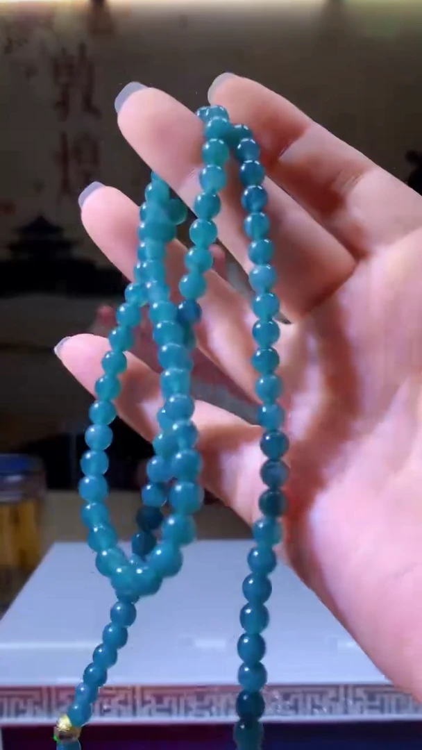 未镶嵌定制翡翠8016fh-毛货挂件(赠珠链)34