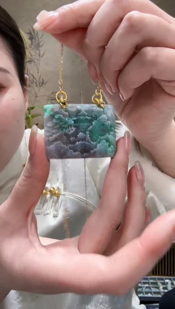 【闪购商品】翡翠颈饰未镶嵌吊坠