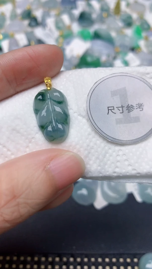 颈饰未镶嵌翡翠天然缅甸A货翡翠
