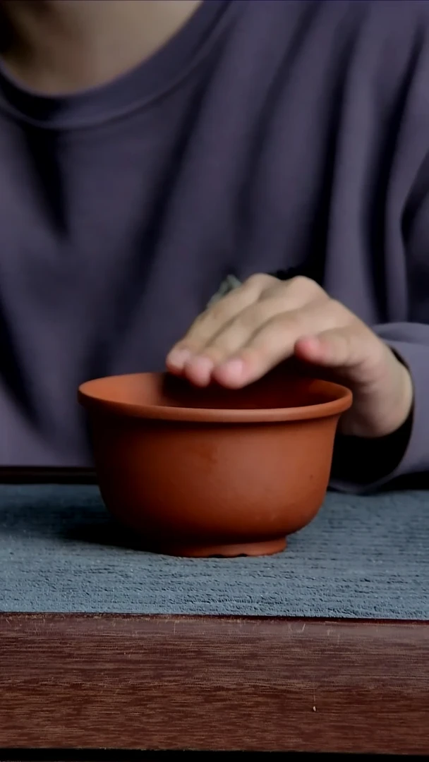 紫砂花盆10*6内径紫砂花盆