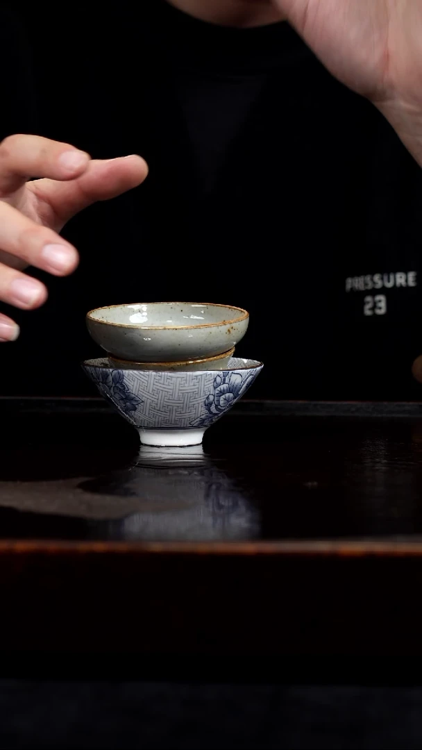 紫砂茶盏杯子加茶漏