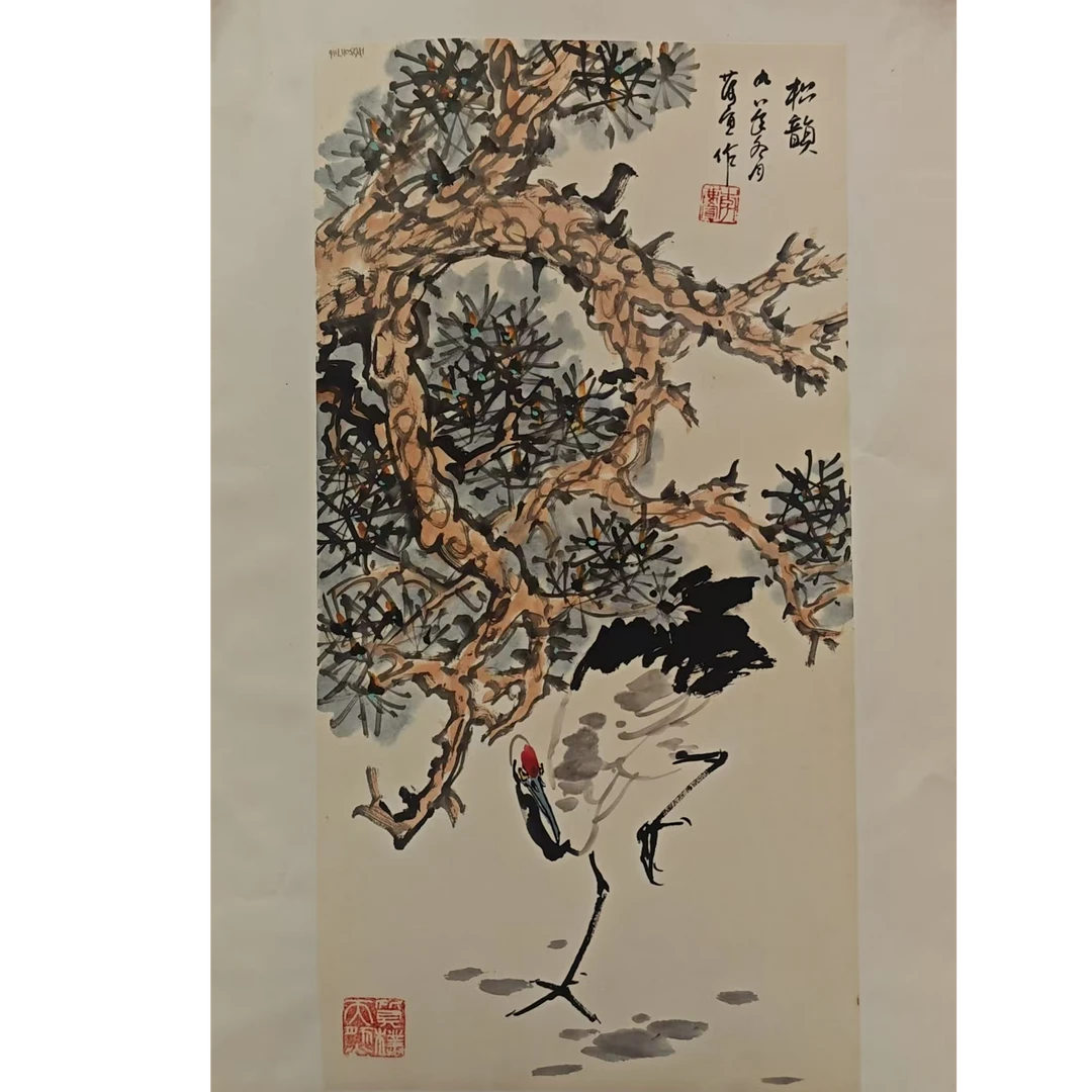 橱窗展示/暮雨文化/绘画/李庆宣老师/宣纸国画/有证书3
