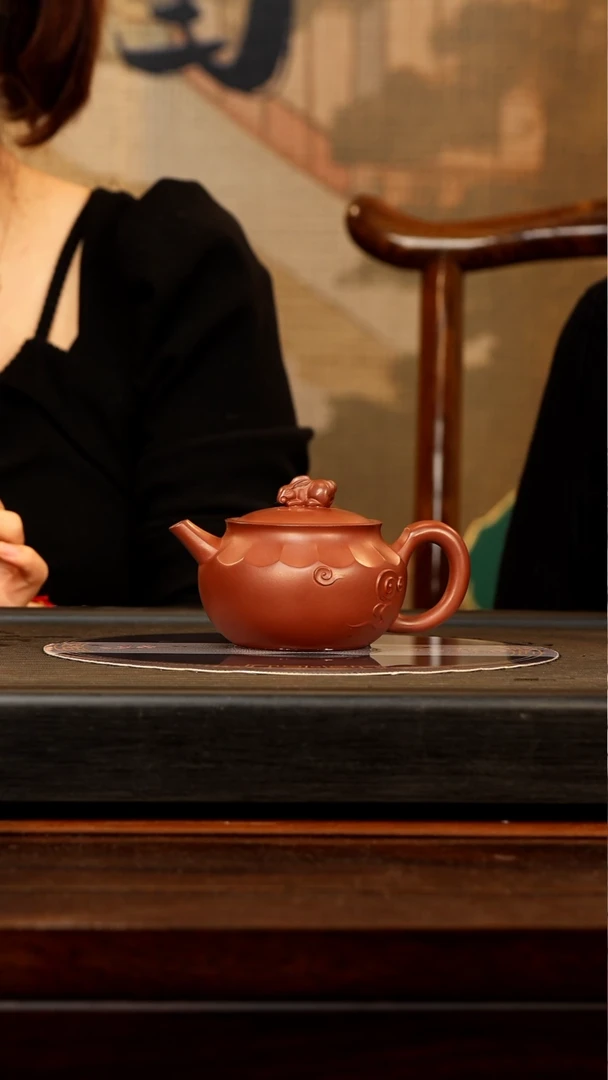 【闪购商品】紫砂茶壶GHJ 龙血砂 玉兔