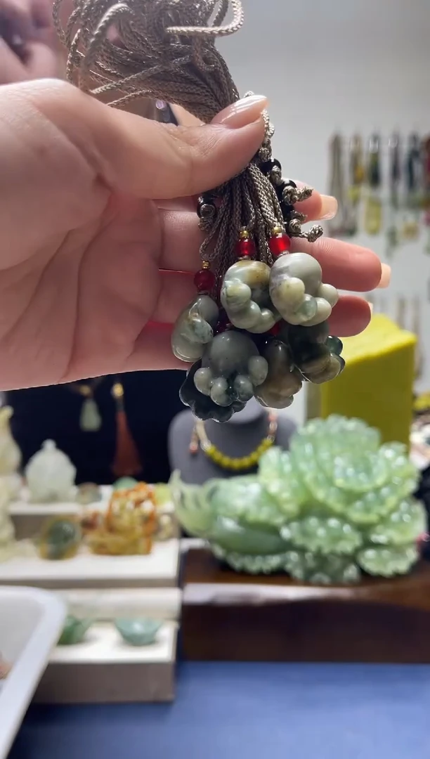 未镶嵌岫玉颈饰多样性发货 拍一发一