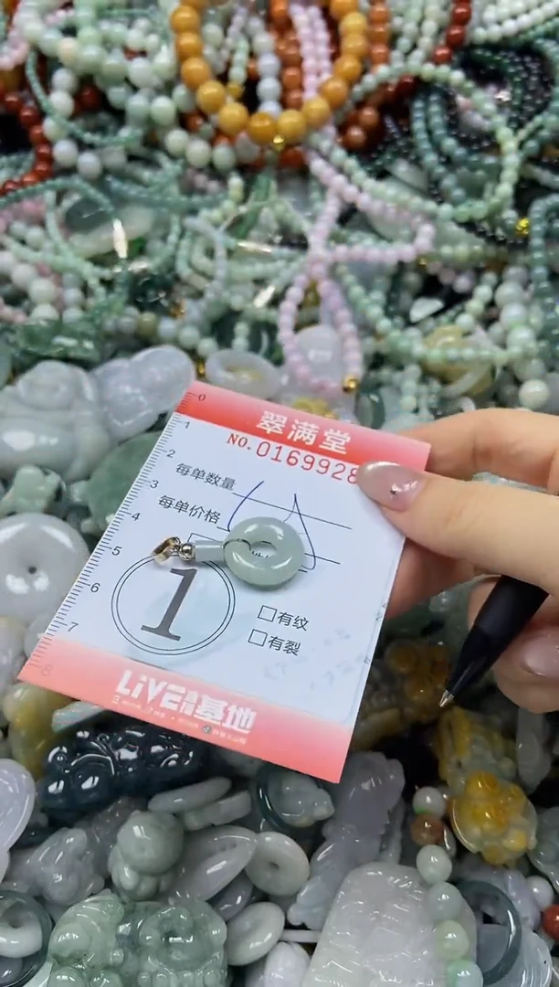 翡翠未镶嵌颈饰闪购0169928