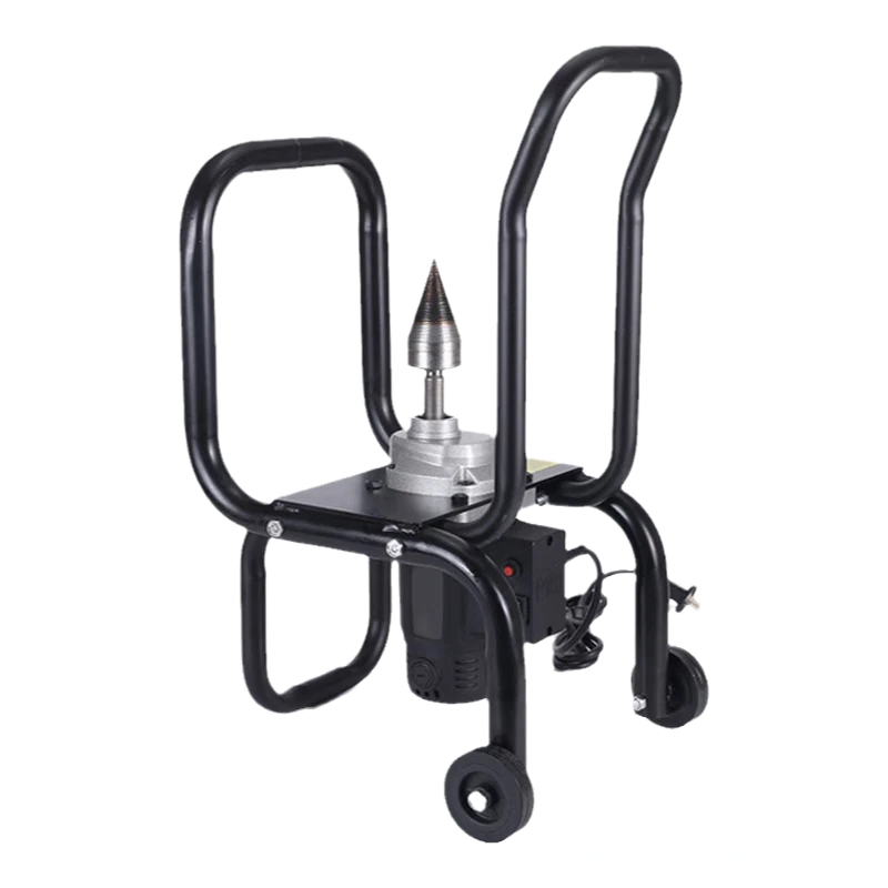 农村家用小型电动劈柴机全自动木柴工具神器