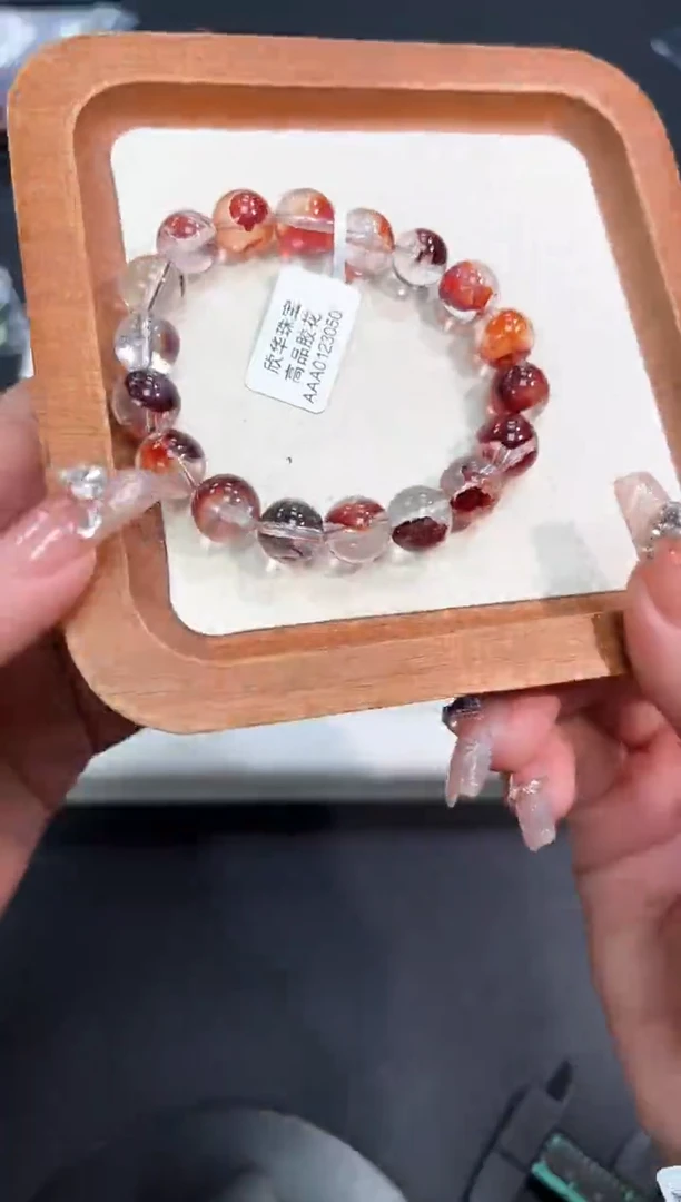 【闪购商品】水晶手串未镶嵌62b多样性发其一/1条10mm默认微瑕