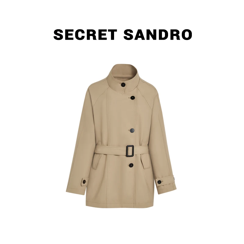 【汤唯】Secret Sandro 楚楚 风衣 F65287153C