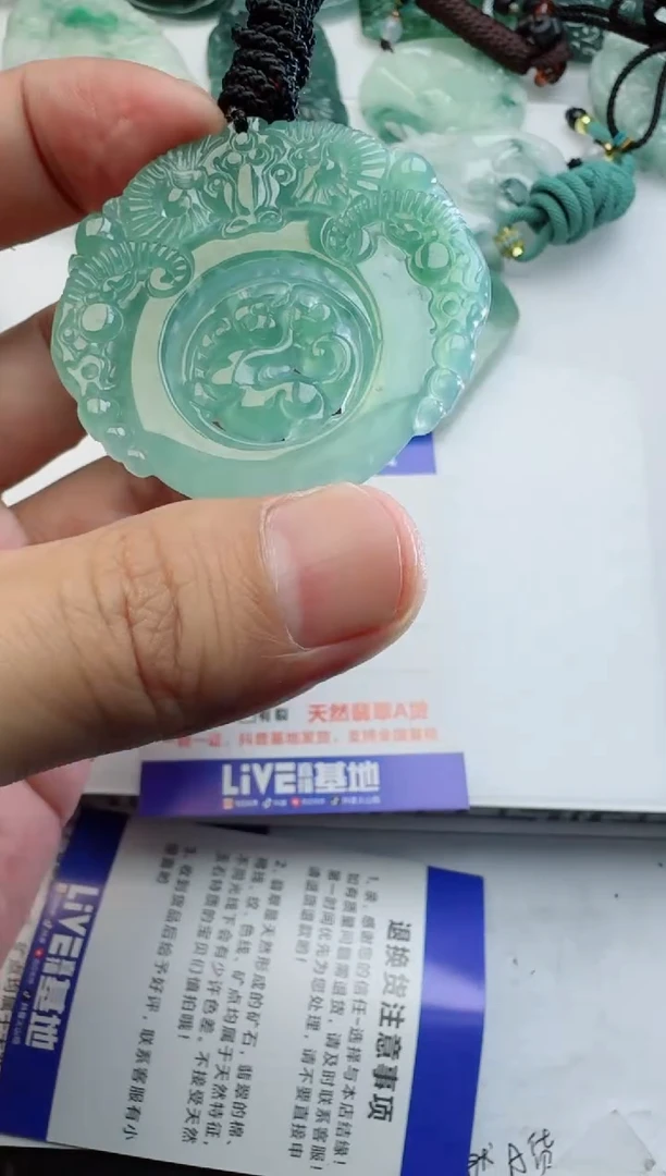 【闪购商品】翡翠颈饰未镶嵌多样性随机发其一