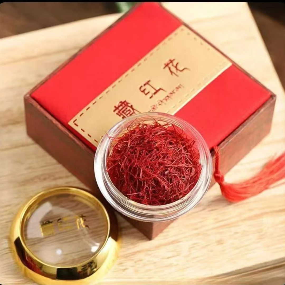 【藏红花】伊朗头茬藏红花丝香气浓郁高海拔正宗藏红花龙头风尾泡水