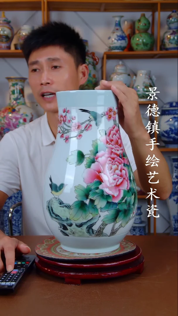 现代景德镇手工手绘陶瓷摆件60
