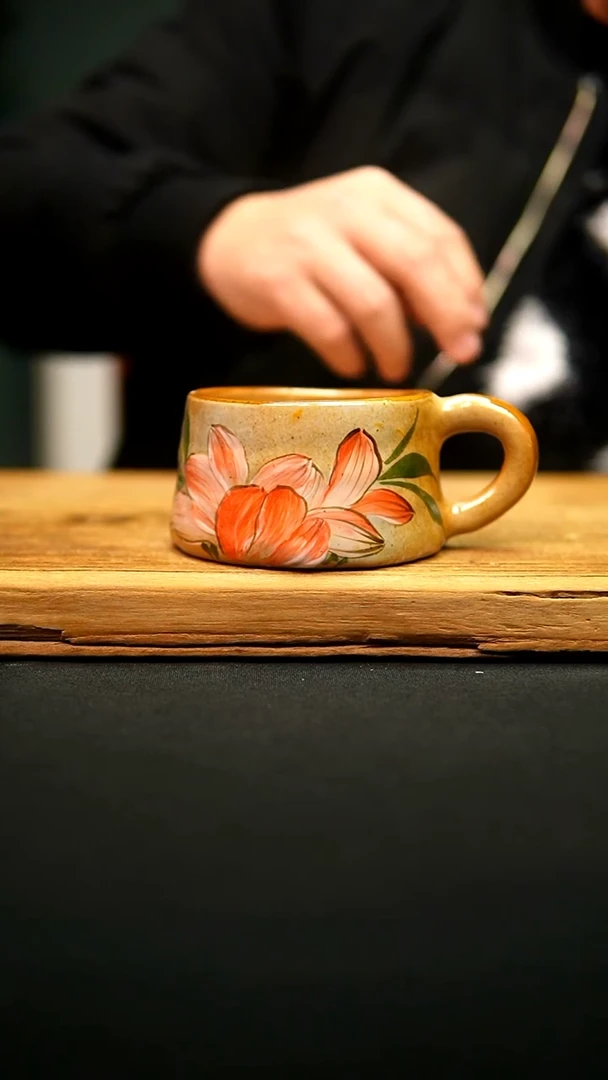 @@陶园瓷舍@@纯手工手绘@高温釉下彩