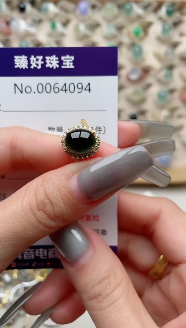 【闪购商品】翡翠戒指银S925镶嵌.........