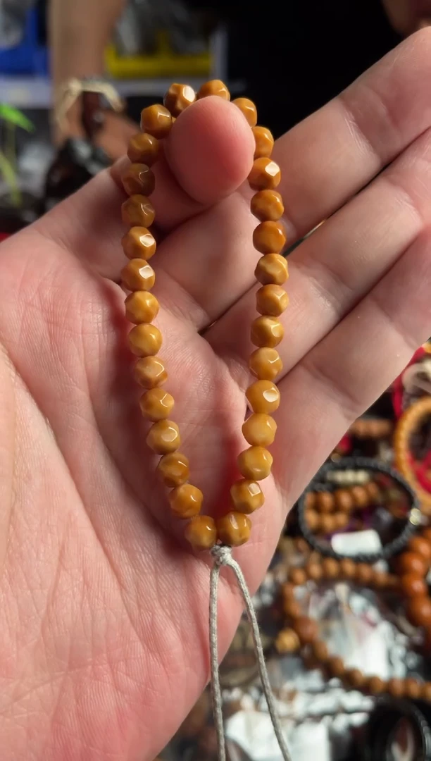 白玉菩提手串王胖子文玩工作室龙脊菩提无相手持随机发