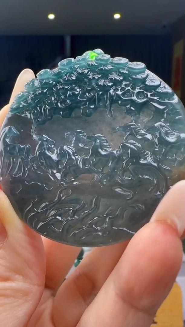 翡翠未镶嵌吊坠(赠链)多样性发其一YJ@@WS1WX33729